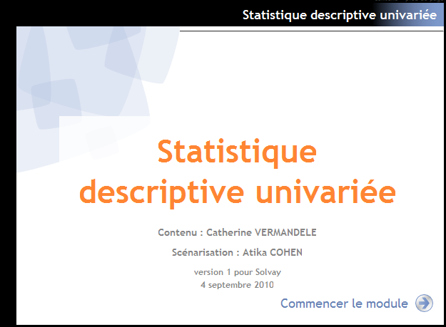 Accès au cours