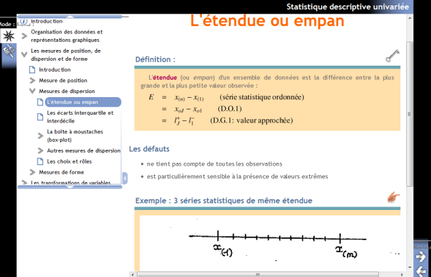 Exemple de page de cours