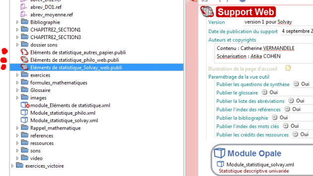 Insertion de plusieurs items Support
